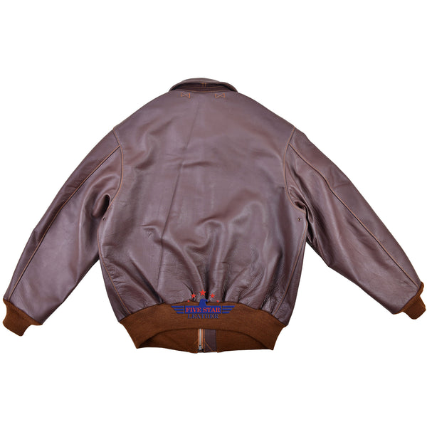 Repro A2 J. A. DUBOW MFG. CO. Drawing No.30-1415 Order No. W535 A.C. 20960  Leather Flight Jacket