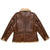 FiveStar Leather Repro USAAF Type B-6 DWG. NO. 39H 4825 A.C.CONTRACT NO. 42-5110-P Sheep Shearling Reddish Brown