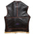 FiveStar Leather Men Vintage B3 Vest Real Sheep Shearling