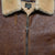 FiveStar Leather Repro USAAF Type B-6 DWG. NO. 39H 4825 A.C.CONTRACT NO. 42-5110-P Sheep Shearling Reddish Brown