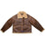 Repro USAAF D-1 Werber SportsWear CO. Order No. 43-13608 AF Mechanics Shearling Reddish Brown Jacket