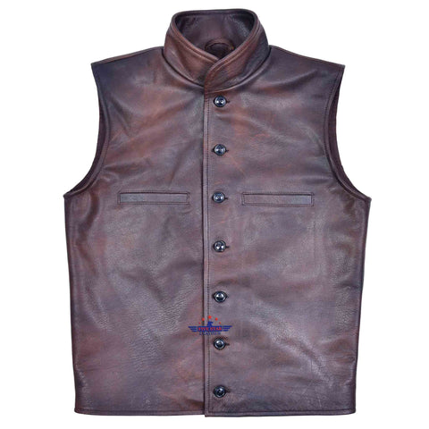 Men's Foster Leather Vest