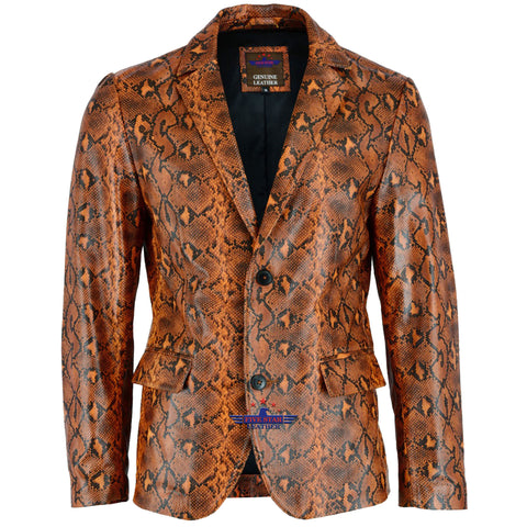 Snakeskin on sale blazer men