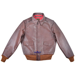 Repro Type A-2 H.L.B Corp N.Y. DWG. No. 30-1415 A.C. ORDER No. 37-3891P  Horsehide Leather