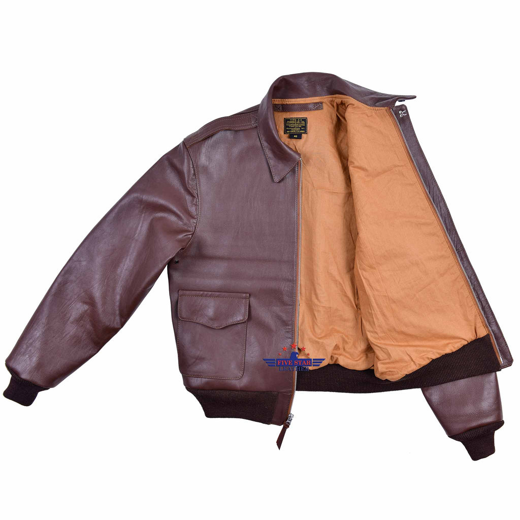 満点の 90s A-2 G-1 Type Cowhide Leather Jacket レザージャケット 